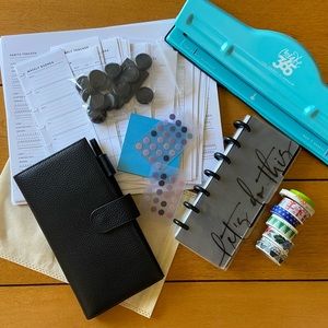 🖤 HUGE Moterm Planner Bundle | NO PUNCH!